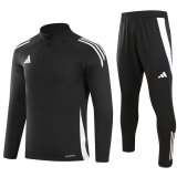 24-25 Adidas black Adult Sweater tracksuit set