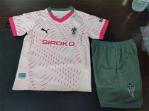 Kids kit 24-25 Sporting Gijón Third Away Thailand Quality