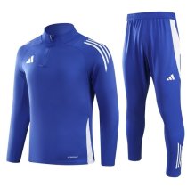 24-25 Adidas blue Adult Sweater tracksuit set