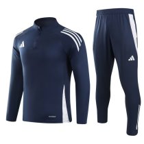 24-25 Adidas cyan Adult Sweater tracksuit set