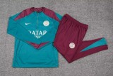 24-25 Paris Saint-Germain green Adult Sweater tracksuit set
