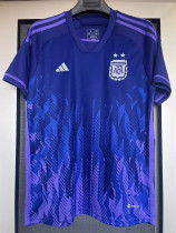 2 stars 2022 Argentina Away Fans Version Thailand Quality