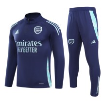 24-25 Arsenal cyan Adult Sweater tracksuit set