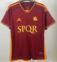 23-24 AS Roma home (SPQR) Fans Version Thailand Quality