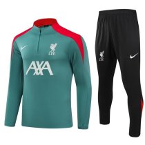 24-25 Liverpool green Adult Sweater tracksuit set