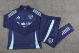 24-25 Arsenal cyan Adult Sweater tracksuit set