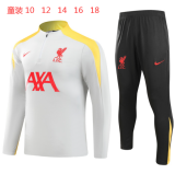 Young 24-25  Liverpool Gray Sweater tracksuit set