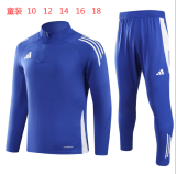 Young 24-25 Adidas Blue Sweater tracksuit set