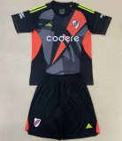 Kids kit 24-25 CA River Plate (Goalkeeper) Thailand Quality