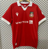 24-25 Wrexham home Fans Version Thailand Quality