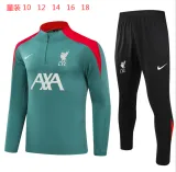 Young 24-25  Liverpool green Sweater tracksuit set