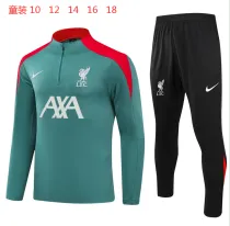 Young 24-25  Liverpool green Sweater tracksuit set