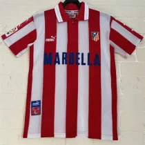 97-98 Atletico Madrid home Retro Jersey Thailand Quality