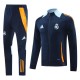 24-25 Real Madrid Jacket Bright blue Adult Sweater tracksuit set