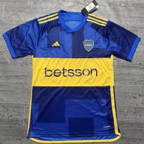 23-24 CA Boca Juniors home Fans Version Thailand Quality
