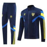 24-25 Boca Juniors Jacket Bright blue Adult Sweater tracksuit set