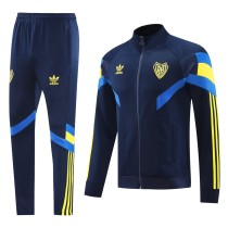 24-25 Boca Juniors Jacket Bright blue Adult Sweater tracksuit set