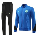 24-25 Barcelona Jacket Bright blue Adult Sweater tracksuit set