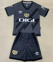 Kids kit 24-25 Rayo Vallecano Third Away Thailand Quality