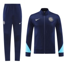 24-25 Chelsea Jacket blue Adult Sweater tracksuit set