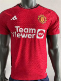 23-24 Manchester United home Player Version Thailand Quality