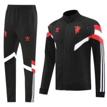 24-25 Manchester United Jacket black Adult Sweater tracksuit set