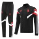 24-25 Manchester United Jacket black Adult Sweater tracksuit set