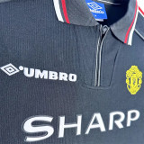 98-99 Manchester United Away Retro Jersey Thailand Quality