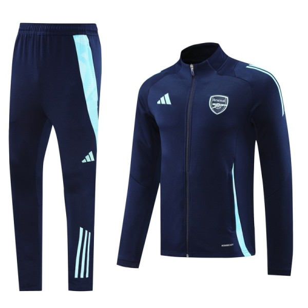 24-25 Arsenal Jacket Royal blue Adult Sweater tracksuit set