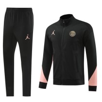 24-25 Paris Saint-Germain black Adult Sweater tracksuit set