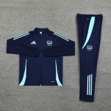 24-25 Arsenal Jacket Royal blue Adult Sweater tracksuit set
