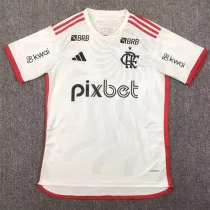 All sponsors 24-25 Flamengo Away Fans Version Thailand Quality