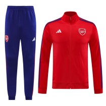 24-25 Arsenal Jacket Red  Adult Sweater tracksuit set