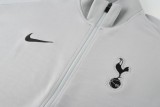 24-25 Tottenham Hotspur Jacket Red blue Adult Sweater tracksuit set