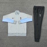 24-25 Tottenham Hotspur Jacket Red blue Adult Sweater tracksuit set