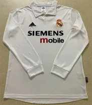Long sleeve 02-03 Real Madrid home Retro Jersey Thailand Quality