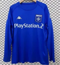 Long sleeve 03-04 AJ Auxerre Away Retro Jersey Thailand Quality