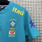 2021 Brazil (blue) Polo Jersey Thailand Quality