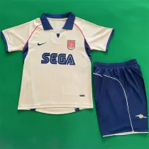 Kids kit 01-02 Arsenal Away (Retro Jersey) Thailand Quality