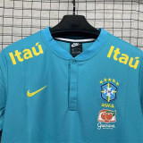 2021 Brazil (blue) Polo Jersey Thailand Quality