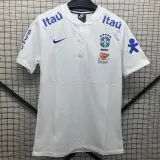 2021 Brazil (white) Polo Jersey Thailand Quality