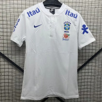 2021 Brazil (white) Polo Jersey Thailand Quality