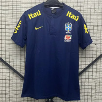 2021 Brazil (royal blue) Polo Jersey Thailand Quality