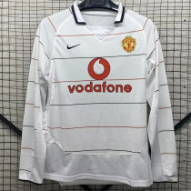 Long sleeve 03-05 Manchester United Third Away Retro Jersey Fans Version Thailand Quality