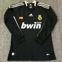 Long sleeve 08-09 Real Madrid Third Away Retro Jersey Thailand Quality