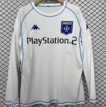 Long sleeve 03-04 AJ Auxerre home Retro Jersey Thailand Quality