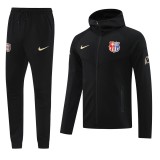 24-25 Barcelona (black) hoodie set  Soccer Jacket