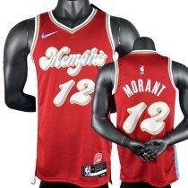 25 孟菲斯灰熊 Memphis Grizzlies City Edition：MORANT  12#