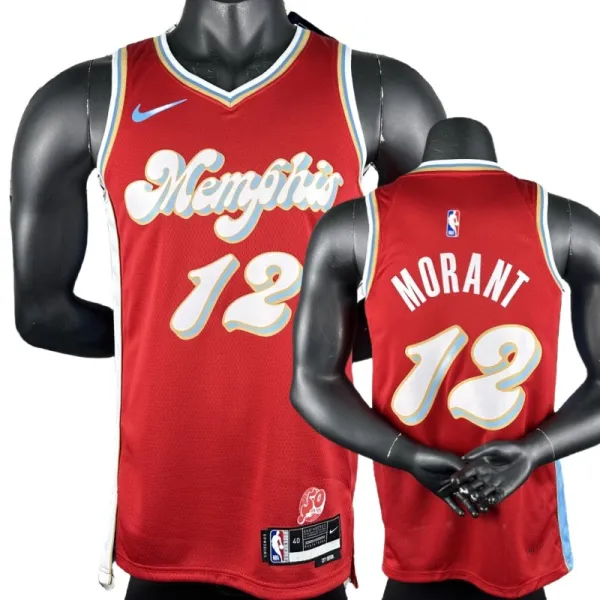 25 孟菲斯灰熊 Memphis Grizzlies City Edition：MORANT  12#