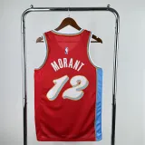 25 孟菲斯灰熊 Memphis Grizzlies City Edition：MORANT  12#